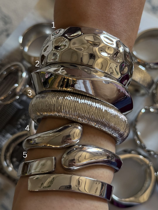 Silver Bangles
