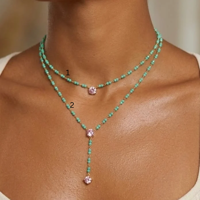 Aegean Sunrise Layered Necklace