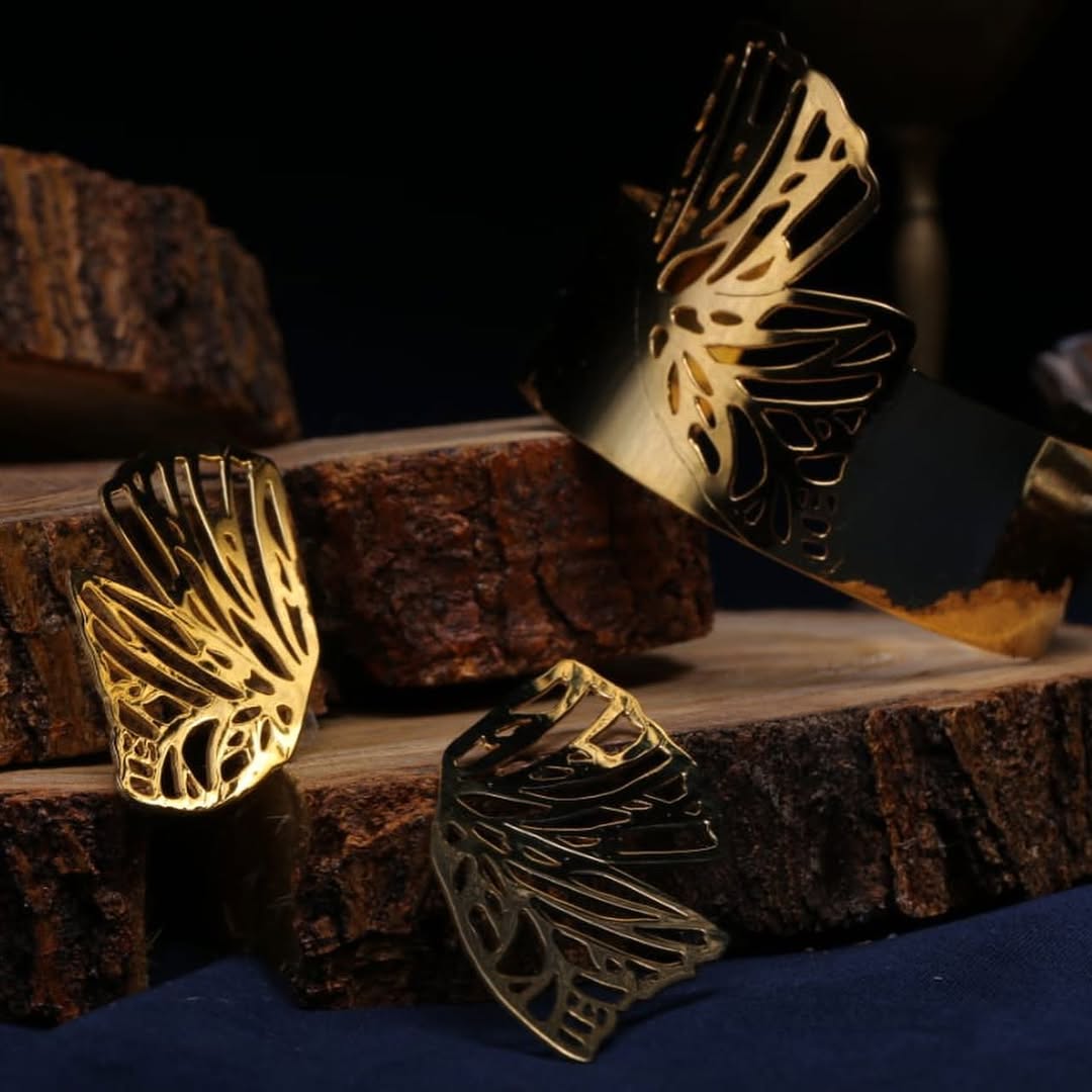 Handcrafted butterfly-shaped  Bracelet