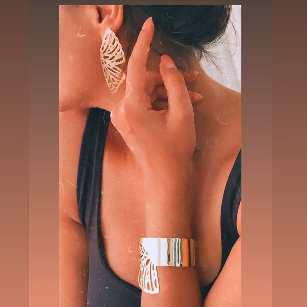 Handcrafted butterfly-shaped  Bracelet