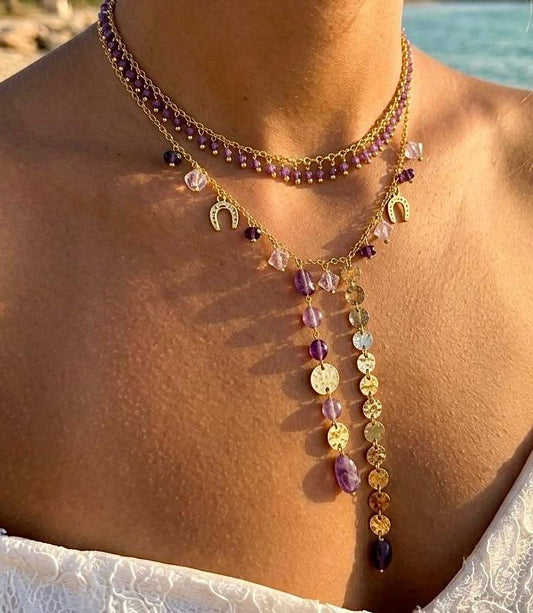 Handcrafted silver Beaded Layer