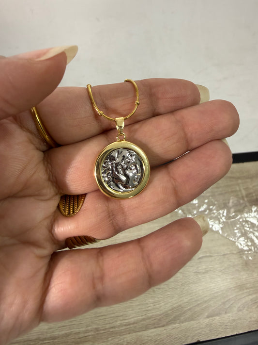 Two Faces Necklace