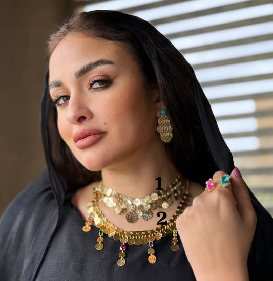 Silver Layering Necklace Sets