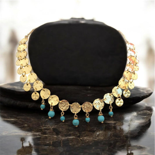 Handcrafted Gold-Plated Necklace