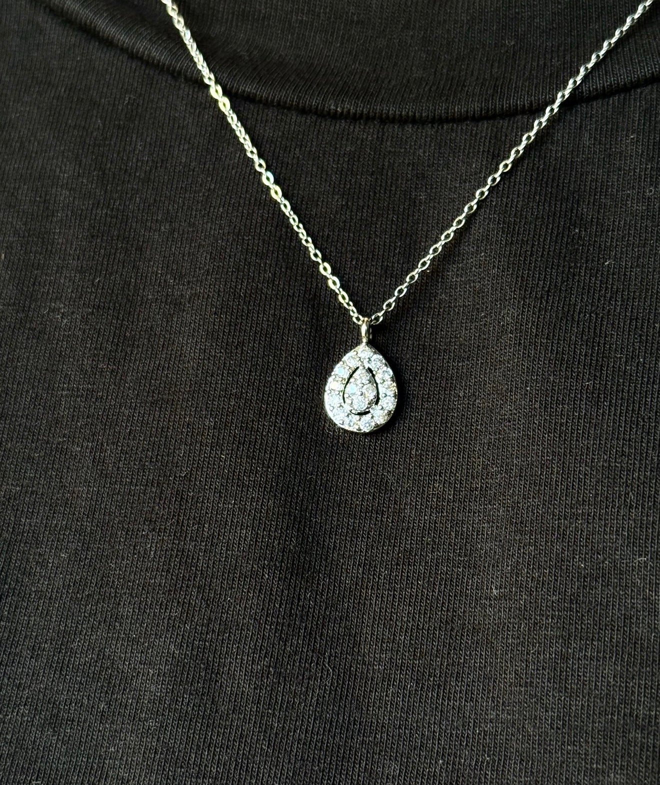 Shaped sliver Necklace