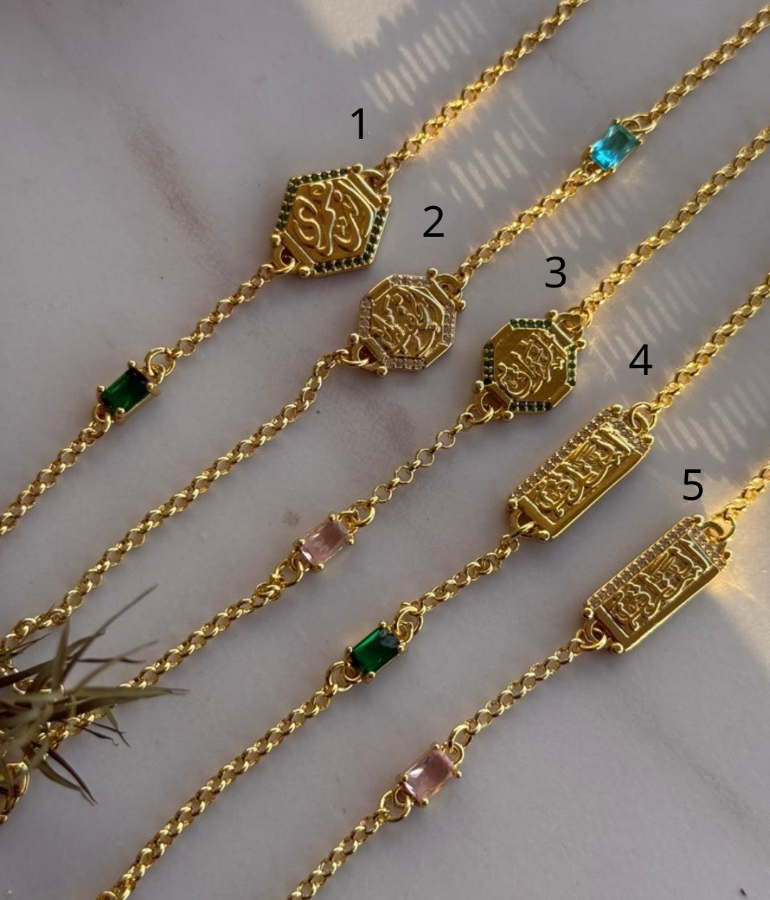 Bracelets with Arabic Quote