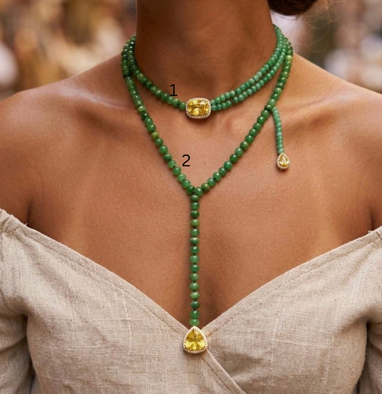 Golden Mirage Necklace