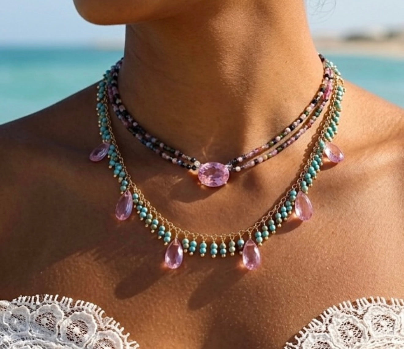 Pink Drift Choker