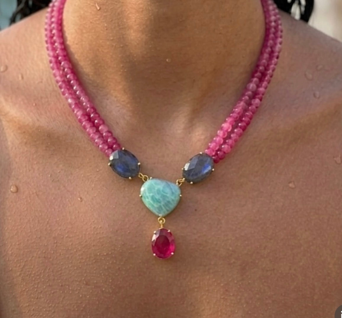 Gilded Jewel Fusion Piece