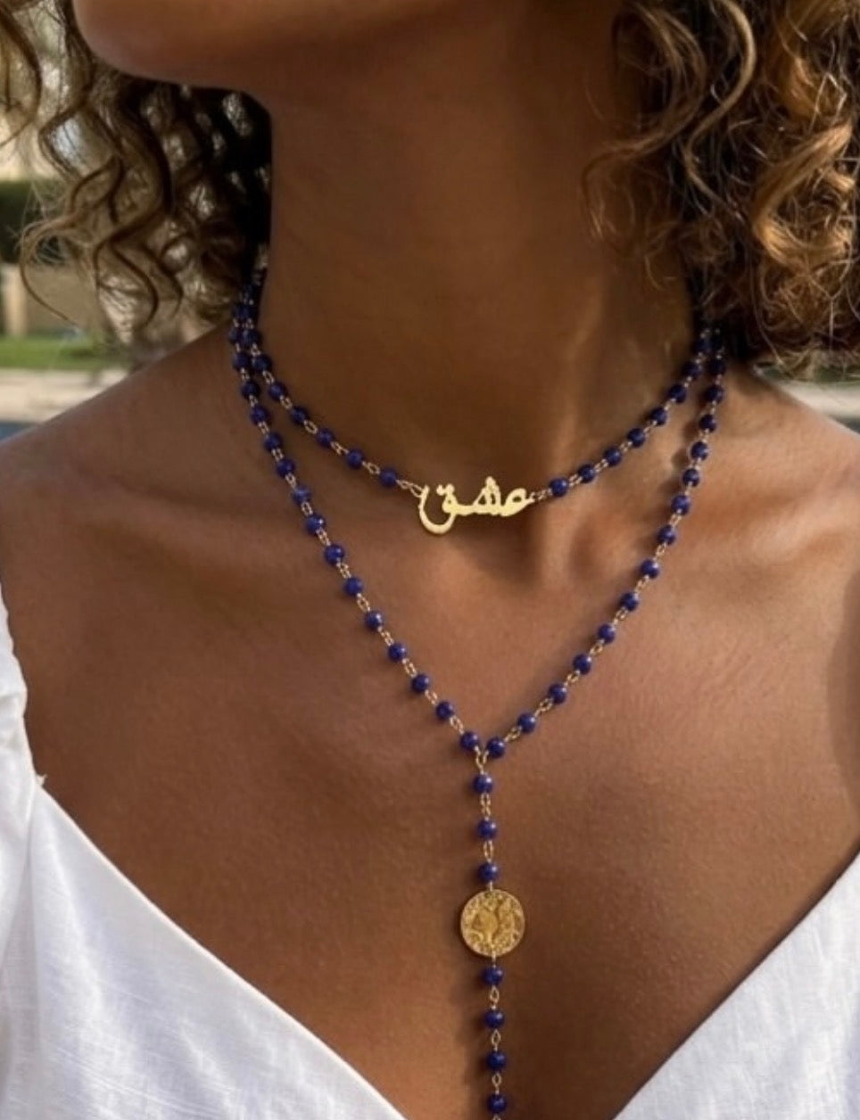Lazuli "Ishq" (Love) Lariat