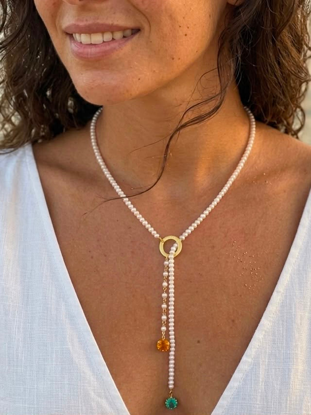 Coastal Elegance Pearl Drop