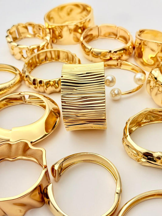 Gold plated Bangles