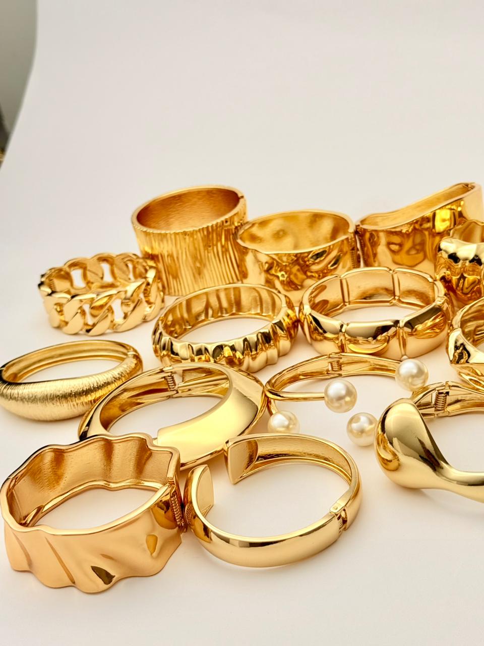 Gold plated Bangles