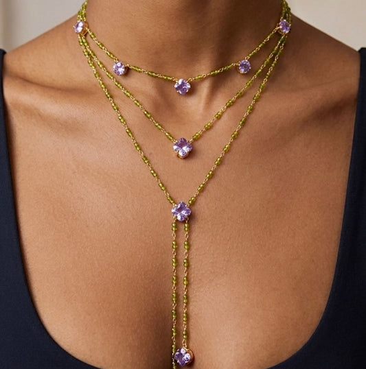 Bloom Layered Gold Necklace