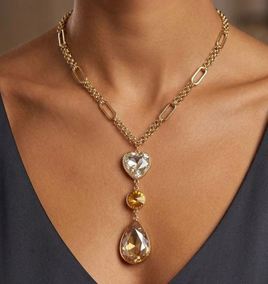 Gold plated necklace