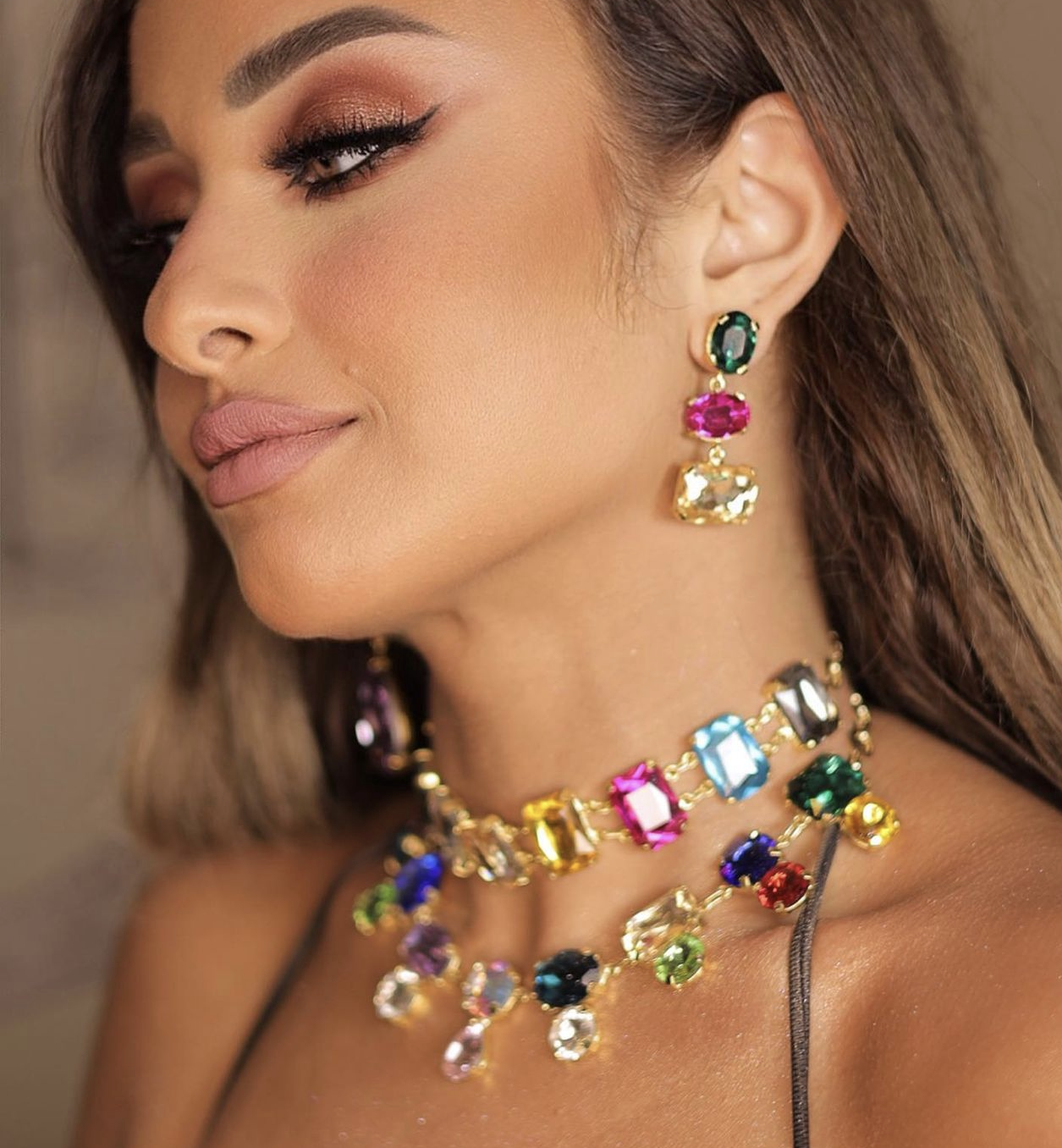 colorful choker
