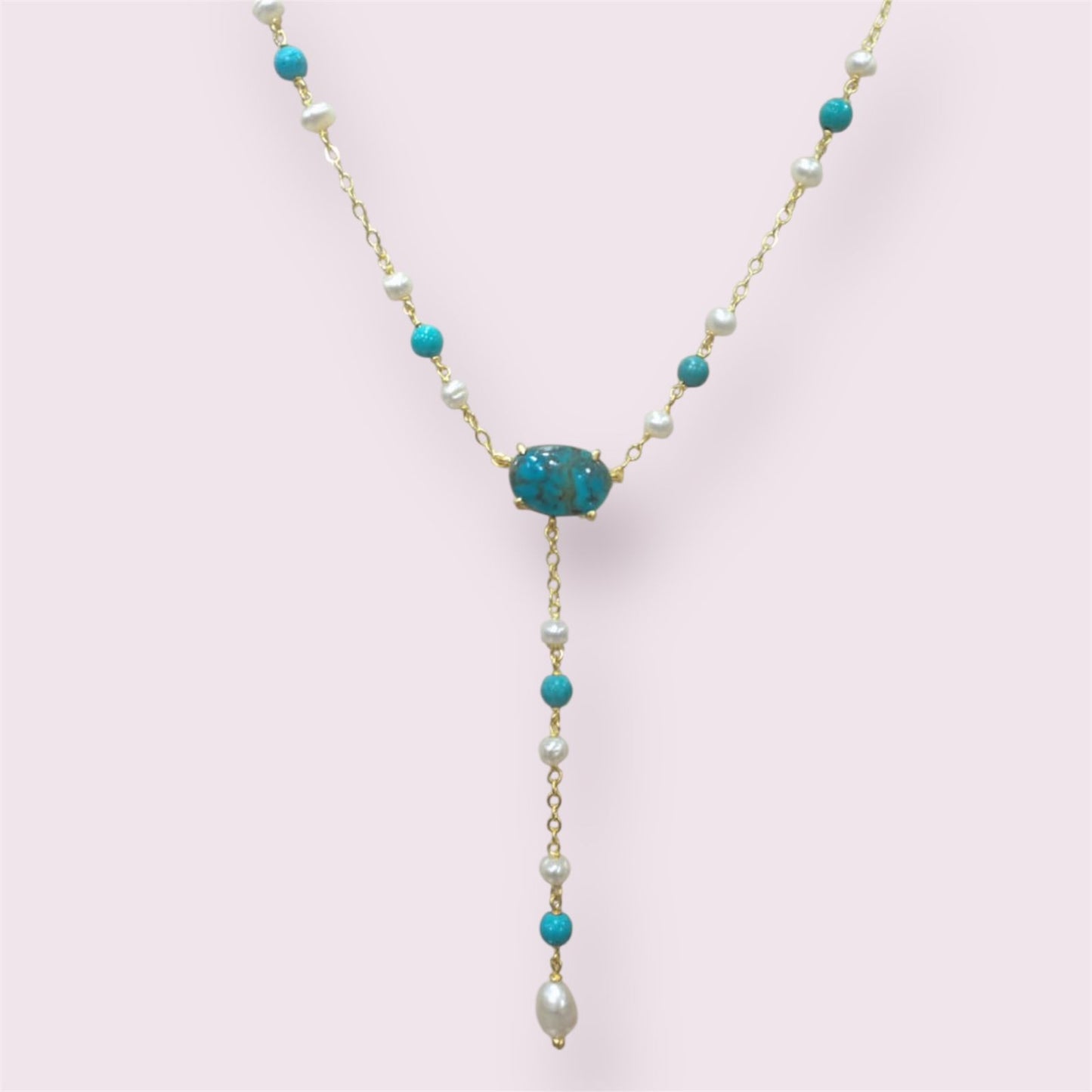 Natural Sinai turquoise Necklace