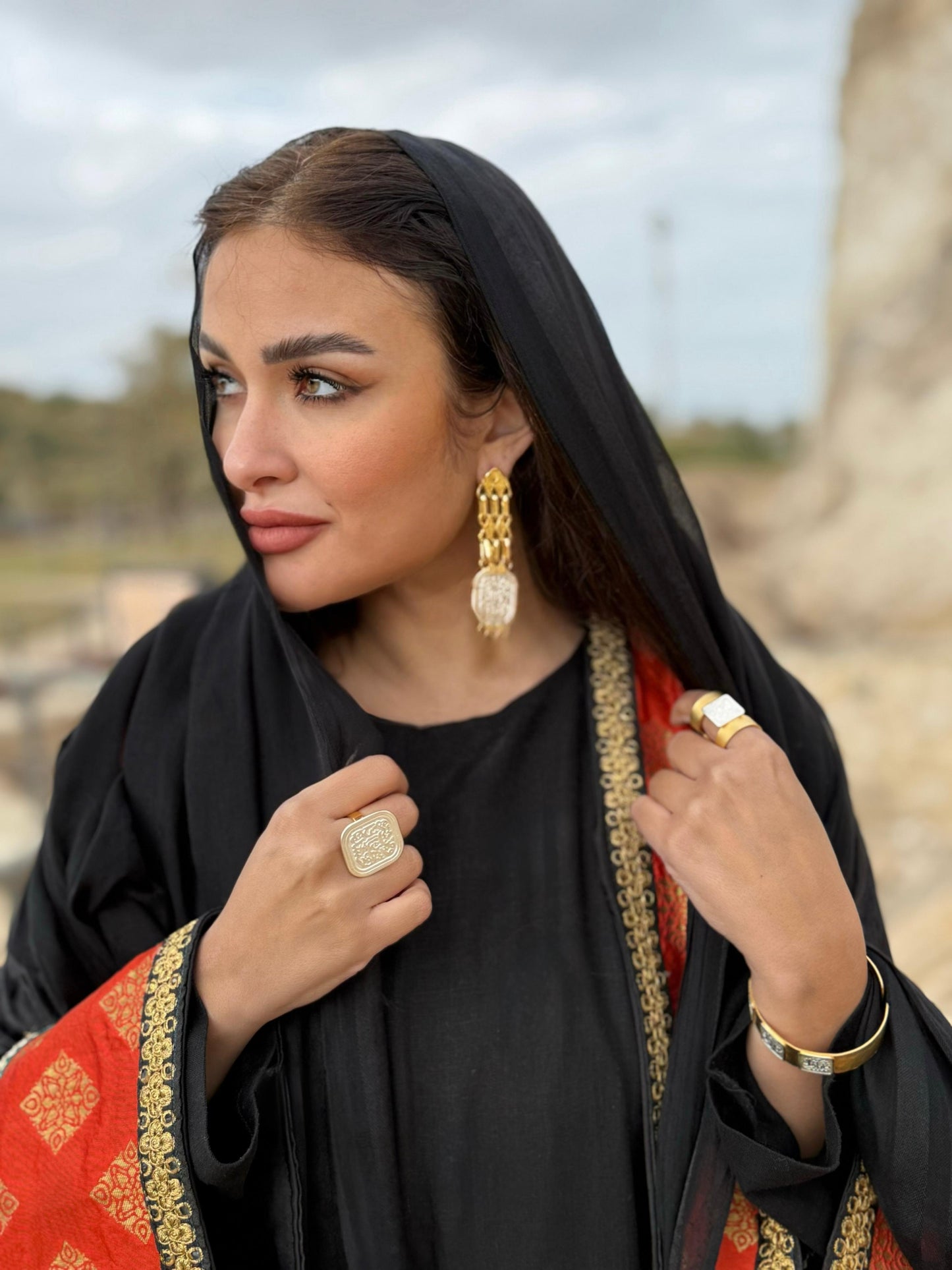 Brass Bracelet Plated in Gold – Distinctive Design