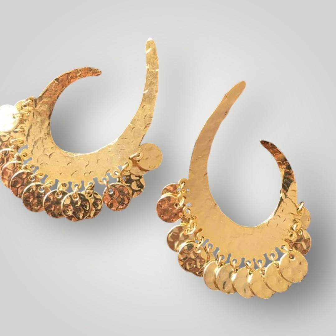 gold plated earing