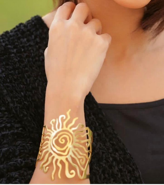 Elegant Sun Shape Bangles