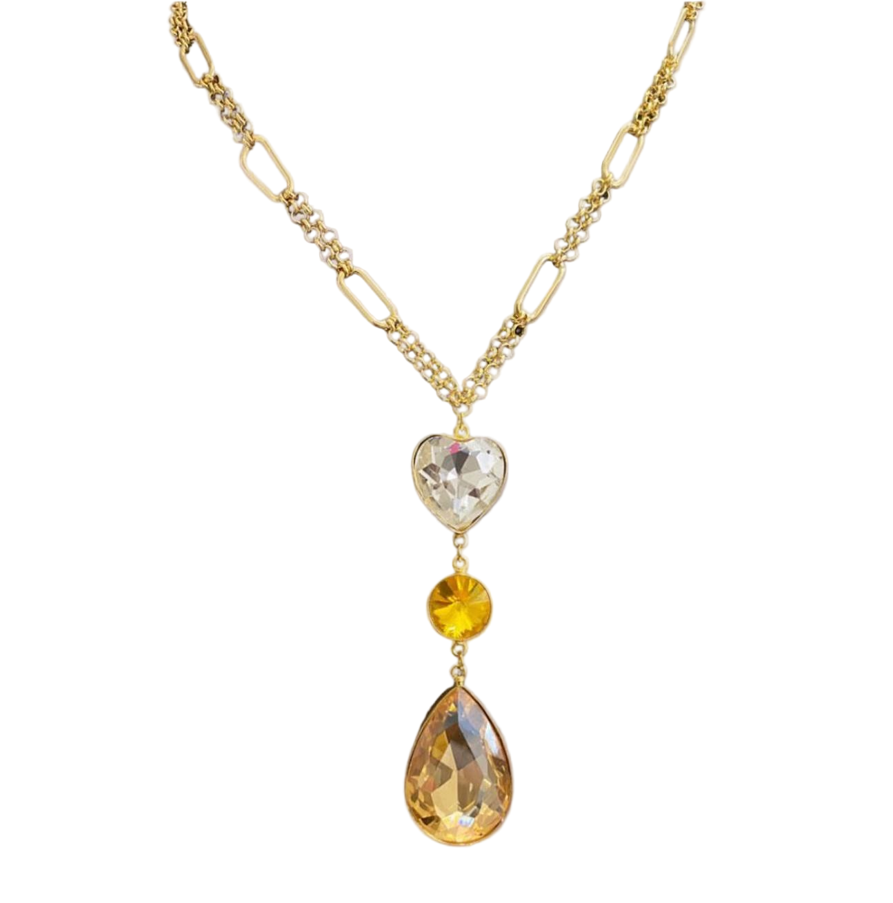 Gold plated necklace