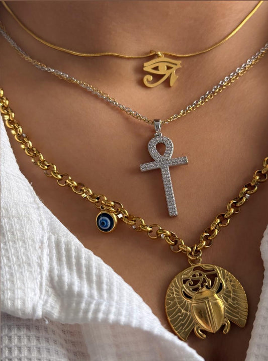 مجموعة قلادات فرعونية