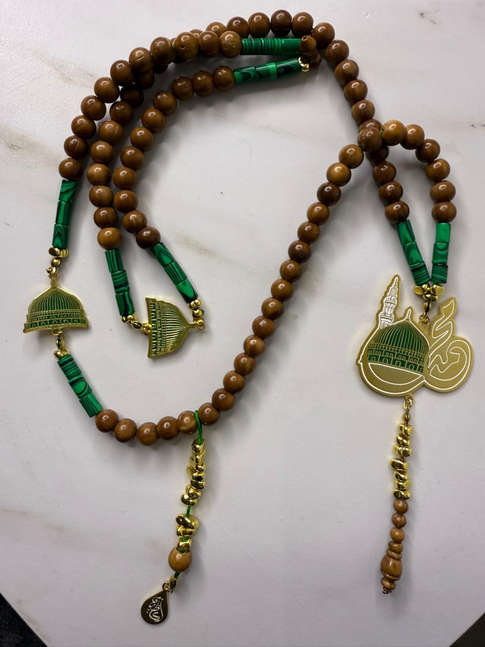 Hand made agate prayer beads