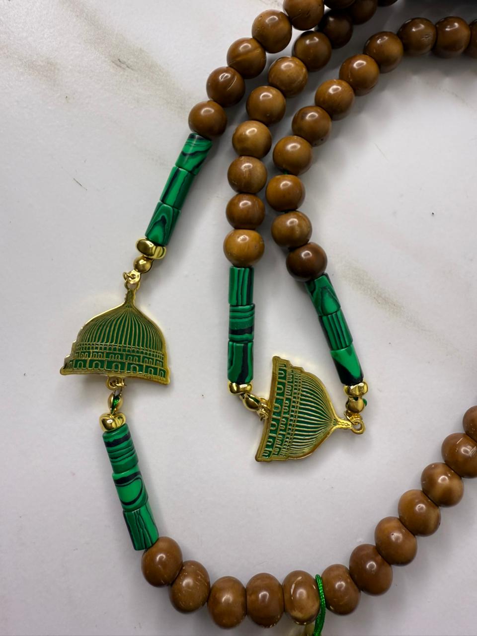 Hand made agate prayer beads