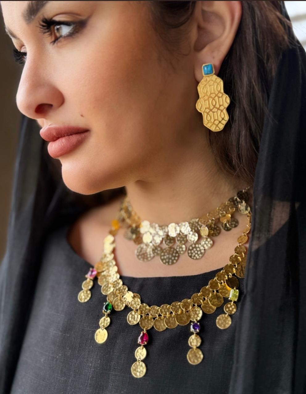 Silver Layering Necklace Sets