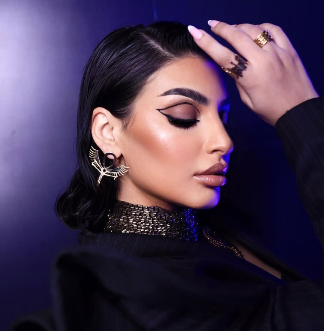 Key of Life  Gold-Plated Brass  Earrings